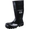 de: Schwarzer Gummiarbeitsschutzstiefel mit hohem Schaft und kräftigem Profil. Produktbild für B2B‑Shop für Werkzeuge, Arbeitsschutz und Arbeitsbedarf.
